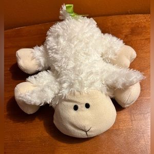 GUND Lamb Sheep Hoppy Days Jakey 9" Plush Stuffed Animal Toy White Cream